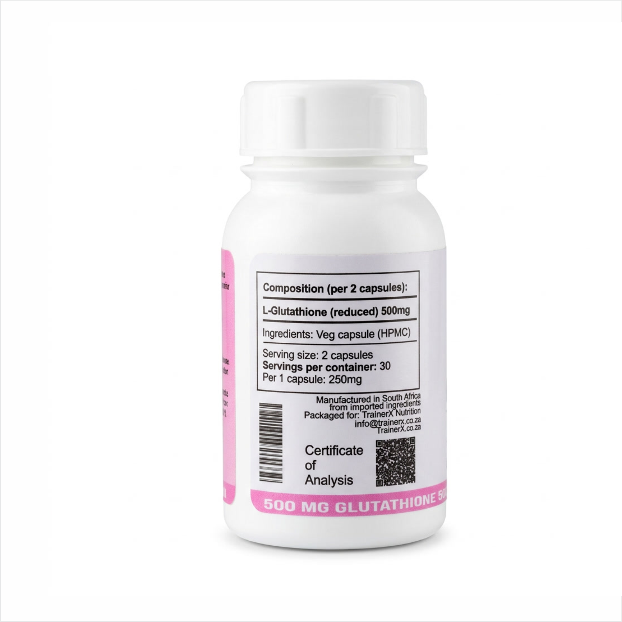 Miss Muscle Pure Glutathione | 60 Capsules (30-Day Supply) - Image 2