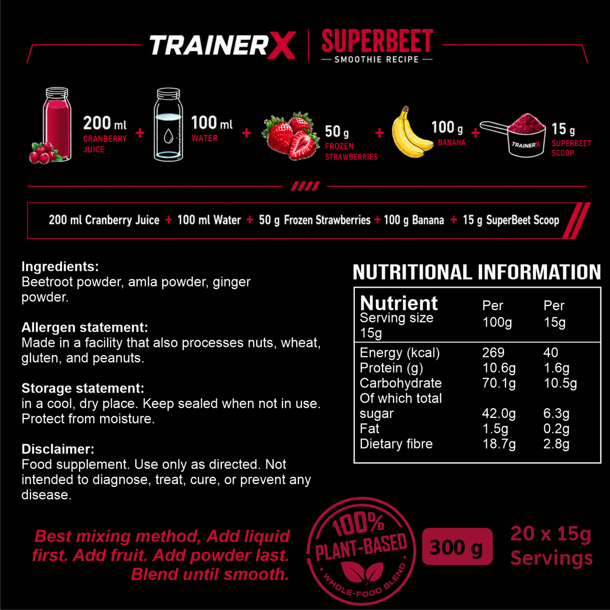 Beetroot Smoothie Superfood - Image 2